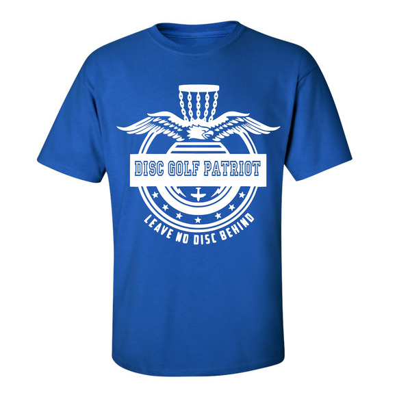Disc Golf T Shirt Discgolf PATRIOT Discgolfer Discgolfing Shirt - Picture 9 of 16